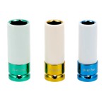 AIRPRESS 45537 Pneumatyczny klucz udarowy 1/2” 1800 Nm + nasadki, w walizce - zestaw dla wulkanizatora