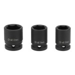 AIRPRESS 45537 Pneumatyczny klucz udarowy 1/2” 1800 Nm + nasadki, w walizce - zestaw dla wulkanizatora