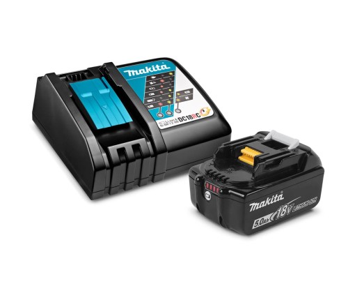 MAKITA Zestaw zasilający do narzędzi LXT® 18 V, 1 x akumulator 5 Ah Li-Ion + 1 x ładowarka DC18RC