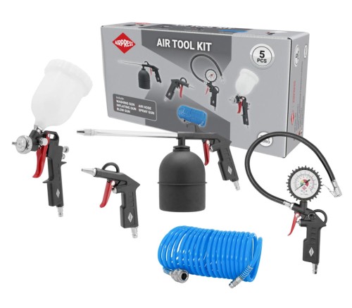 AIRPRESS 45893 Zestaw 5 akcesoriów pneumatycznych