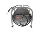 AIRPRESS 46508 Automatyczne zwijadło pneumatyczne na bębnie z wężem gumowym 8 x 14 mm, 30 m