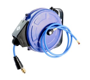 AIRPRESS 4650808 Zwijadło pneumatyczne z wężem PU 8 x 12 mm, 8 m, 15 bar