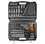 NEO TOOLS 10-218 Klucze nasadowe 1/2" 3/8" 1/4" zestaw 300 elementów CrV, w walizce