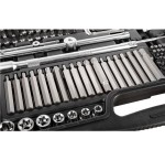 NEO TOOLS 10-218 Klucze nasadowe 1/2" 3/8" 1/4" zestaw 300 elementów CrV, w walizce