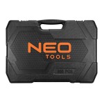 NEO TOOLS 10-218 Klucze nasadowe 1/2" 3/8" 1/4" zestaw 300 elementów CrV, w walizce