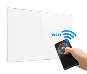 Panel grzewczy na podczerwień 450 W, sterowanie WIFI NEO TOOLS 90-105