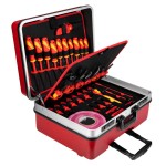 NEO TOOLS 01-312 Zestaw narzędzi izolowanych do naprawy aut elektrycznych i hybrydowych 51 elementów