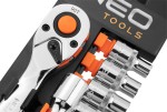 NEO TOOLS 10-000 Klucze nasadowe 1/4" CrV zestaw 14 sztuk