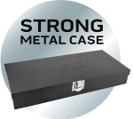 NEO TOOLS 10-008 Klucze nasadowe 1/4" CrV zestaw 63 sztuk w metalowej walizce