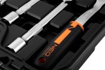 NEO TOOLS 10-042 Klucze nasadowe 1/2" CrV zestaw 58 szt.