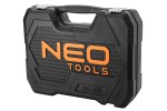 NEO TOOLS 10-060 Klucze nasadowe 1/4" 1/2" CrV zestaw 86 szt. + T-Shirt NEO