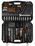 NEO TOOLS 10-078 Klucze nasadowe 1/4" 3/8" 1/2" CrV zestaw 233 szt.