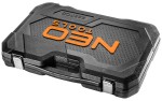 NEO TOOLS 10-078 Klucze nasadowe 1/4" 3/8" 1/2" CrV zestaw 233 szt.