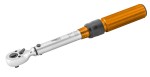 NEO TOOLS 08-821 Klucz dynamometryczny dwukierunkowy 1/4" 5-25 Nm + bity na nasadkach, zestaw 21 elementów w walizce
