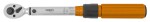 NEO TOOLS 08-821 Klucz dynamometryczny dwukierunkowy 1/4" 5-25 Nm + bity na nasadkach, zestaw 21 elementów w walizce