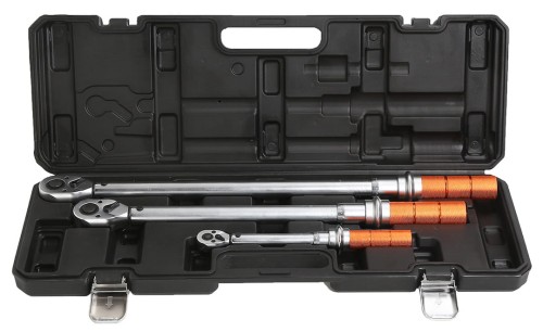 NEO TOOLS 08-843 Zestaw kluczy dynamometrycznych 1/4", 3/8", 1/2" 3 szt.