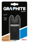 GRAPHITE 56H050 Brzeszczot HCS do drewna 34 mm