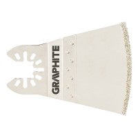 GRAPHITE 56H053 Brzeszczot łukowy 68 mm do ceramiki z nasypem diamentowym