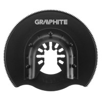 GRAPHITE 56H061 Tarcza półokrągła HSS do metalu, 80 mm, 200 zębów