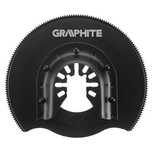 GRAPHITE 56H061 Tarcza półokrągła HSS do metalu, 80 mm, 200 zębów
