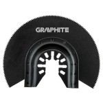 GRAPHITE 56H062 Tarcza półokrągła HSS do metalu, 87 mm, 200 zębów