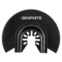 GRAPHITE 56H062 Tarcza półokrągła HSS do metalu, 87 mm, 200 zębów