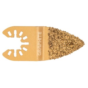 GRAPHITE 56H065 Płytka ścierna HM do ceramiki 76 mm, pokrycie nasypem z węglika wolframu