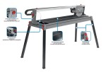 GRAPHITE 59G891 Przecinarka do glazury 1200 W tarcza 230 x 25.4 mm zakres ciecia 1000 mm