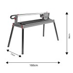 GRAPHITE 59G891 Przecinarka do glazury 1200 W tarcza 230 x 25.4 mm zakres ciecia 1000 mm