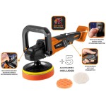 NEO TOOLS 04- 602 Polerka akumulatorowa bezszczotkowa Energy+ 18V, Li-lon, tarcza 150 mm, obroty 800-2300 min-1, bez akumulatora