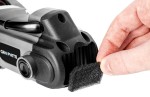 GRAPHITE 59G265 Szlifierka do gipsu 800 W, tarcza 225 / 215 mm, teleskopowy uchwyt, led