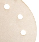 GRAPHITE 54H031 Krążek ścierny na rzep o średnicy 225 mm, K180, 5 szt., z 6 otworami do szlifierki 59G264, 59G265