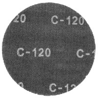 GRAPHITE 55H745 Siatka ścierna na rzep o średnicy 225 mm, K120, 10 szt., do szlifierki 59G260, 59G264, 59G265