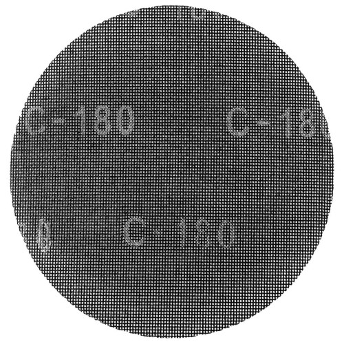 GRAPHITE 55H746 Siatka ścierna na rzep o średnicy 225 mm, K180, 10 szt., do szlifierki 59G260, 59G264, 59G265