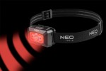 NEO TOOLS 99-073 Latarka czołowa akumulatorowa USB 250 lm COB LED z czujnikiem ruchu