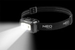 NEO TOOLS 99-073 Latarka czołowa akumulatorowa USB 250 lm COB LED z czujnikiem ruchu