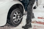 NEO TOOLS 82-139 Śniegowce męskie z odblaskami