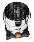 NEO TOOLS 04-738 Odkurzacz przemysłowy 1400 W zbiornik 30l  do pracy na sucho i mokro + akcesoria