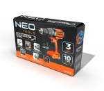 NEO TOOLS 04-616 Wiertarko-wkrętarka bezszczotkowa z udarem 100 Nm, 18 V, Energy+, bez akumulatora