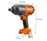 NEO TOOLS 04-618 Klucz udarowy bezszczotkowy 1/2" 1100 Nm, 18 V, Energy+, bez akumulatora