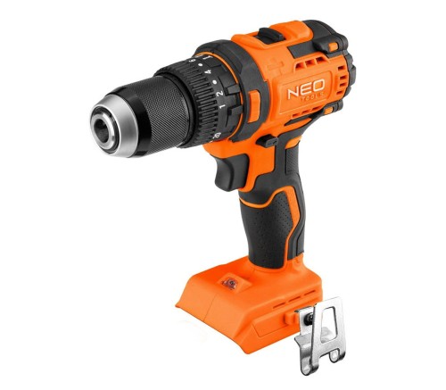 NEO TOOLS 04-619 Wiertarko-wkrętarka udarowa bezszczotkowa, uchwyt 13 mm, Energy+ 18 V, bez akumulatora