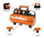 NEO TOOLS 04-620 Kompresor 8 bar zbiornik 3.8 l, 18 V, Energy+, bez akumulatora