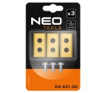 NEO TOOLS 04-621-30 Zestaw noży do robota koszącego 04-621 3 szt. pokrytych powłoką tytanową