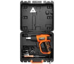 NEO TOOLS 04-710 Opalarka 2000 W, I: 50?C, II: 70-600?C, wyświetlacz, płynna regulacja, walizka