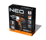 NEO TOOLS 04-720 Klucz udarowy 1/2" 1020 W, 950 Nm z 4 nasadkami