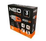 NEO TOOLS 04-719 Klucz udarowy 1/2" 450 W, 350 Nm z 4 nasadkami