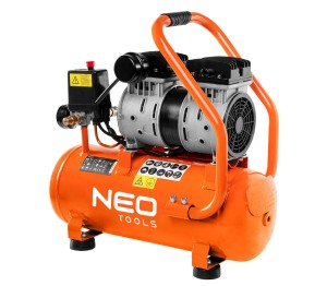 NEO TOOLS 12K020 Kompresor bezolejowy 8 bar, 0.5 kW, 95 l/min, 12 litrów