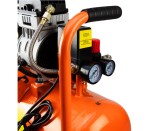 NEO TOOLS 12K021 Kompresor bezolejowy 8 bar, 0.8 kW, 125 l/min, 24 litry
