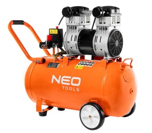 NEO TOOLS 12K022 Kompresor bezolejowy 8 bar, 1.15 kW, 180 l/min, 50 litrów