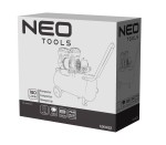 NEO TOOLS 12K022 Kompresor bezolejowy 8 bar, 1.15 kW, 180 l/min, 50 litrów